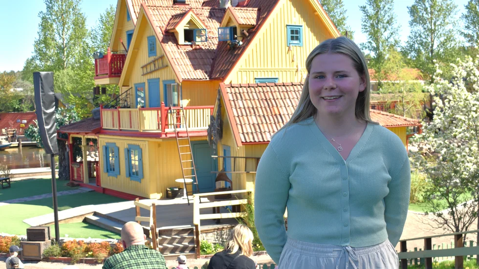 "Det blir ingen riktig sommar utan ALV", säger Emma Helge som spenderar så mycket tid som möjligt i parken.