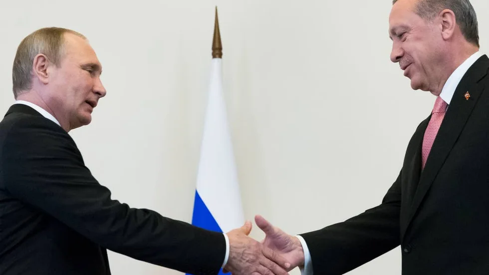 Putin och Erdogan. Upptinade relationer mellan Ryssland och Turkiet kan få storpolitiska konsekvenser.