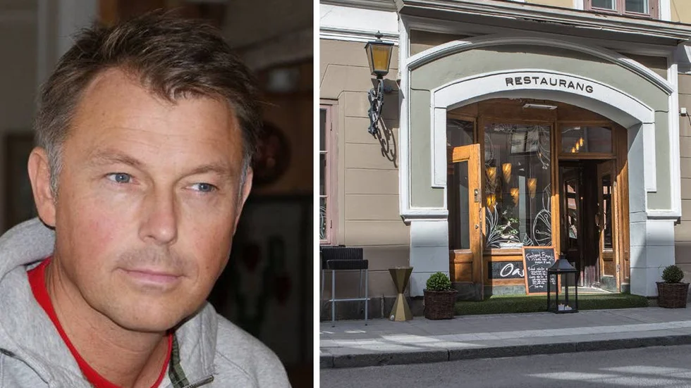 Krögaren Glenn Elfving Bovin blev hotad under en kväll på Oasia.