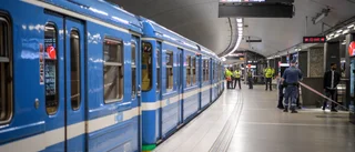 Strömavbrott stoppade Stockholms tunnelbana