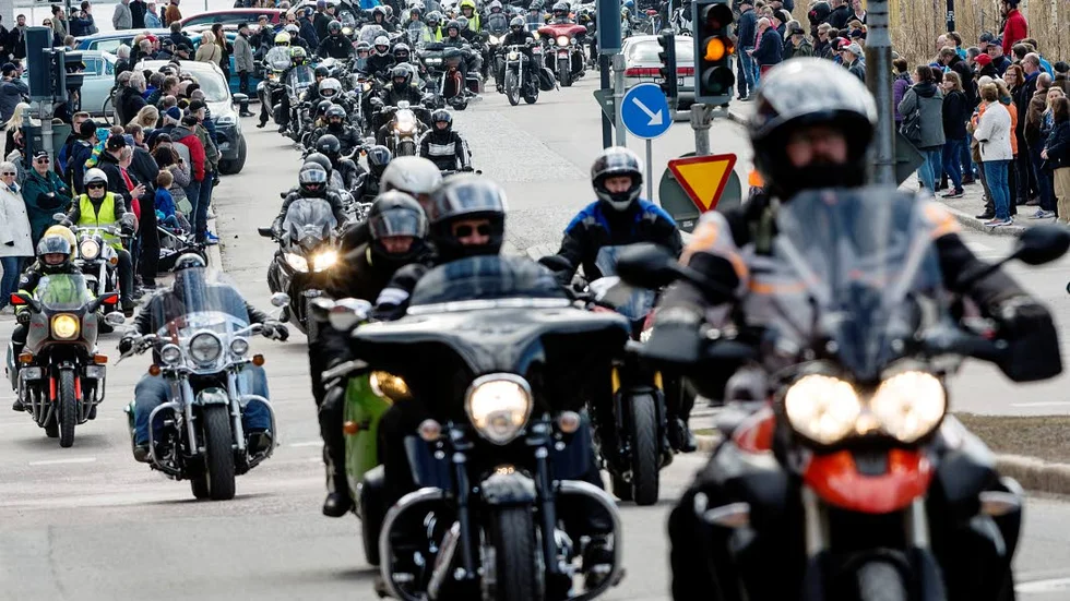 Majrundan 2016 lockade många mc-entusiaster.