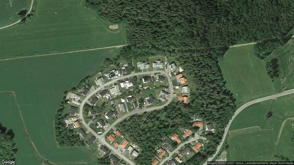 Området kring Tallvägen 15