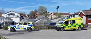 Barn instängt i bil ledde till utryckning
