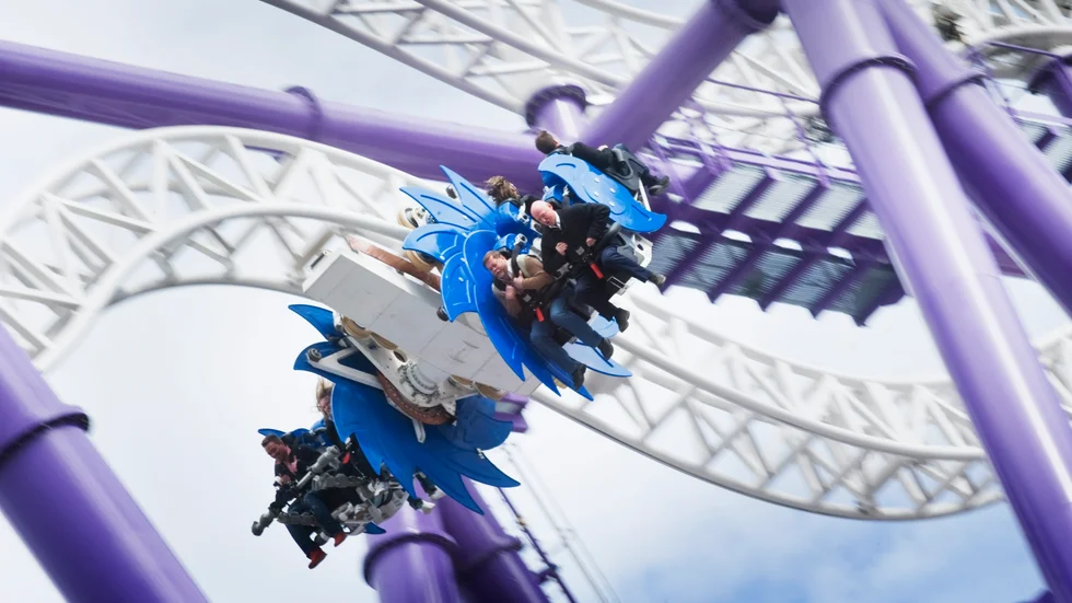 Åkattraktionen Insane på Gröna Lund.