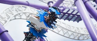 Fastnade på 17 meters höjd på Gröna Lund