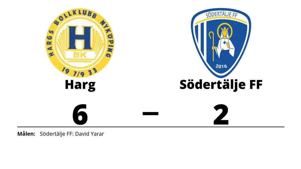 Hargs BK vann mot Södertälje FF