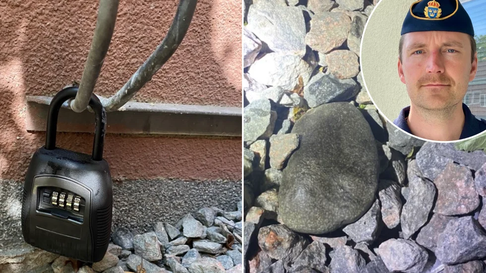 Narkotikan hittas på oväntade platser, bland annat i en ihålig "sten" och i ett hänglås i Årby. "Jag tycker att det är viktigt att påvisa att det här finns i direkt anslutning till våra områden här i Eskilstuna", säger lokalpolisområdeschef Oscar Nissfolk.