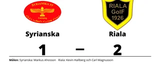 Markus Ahosson enda målskytt när Syrianska föll
