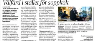 Ingen soppa denna gång!       