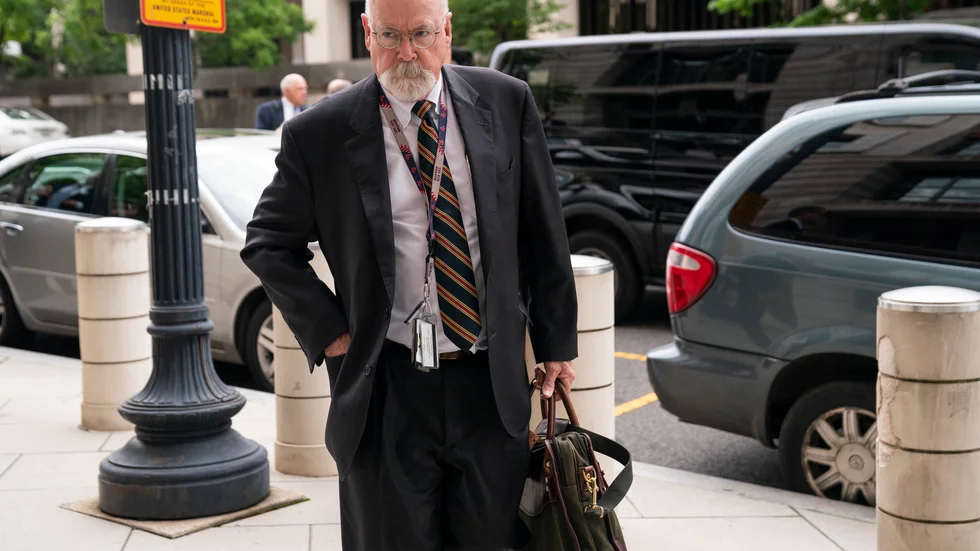 Den särskilde utredaren John Durham riktar skarp kritik mot FBI i sin drygt 300 sidor långa rapport. Arkivbild.