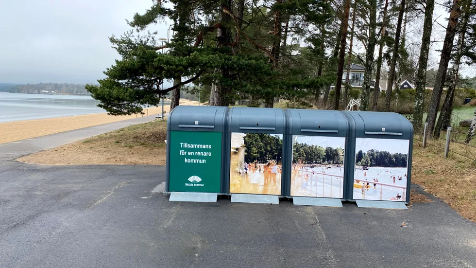 I sommar kommer det att finnas minst sju avfallsanläggningar i Varamon.