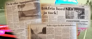 13 juli 1994: Appojaure, vägsalt och rökfria bord