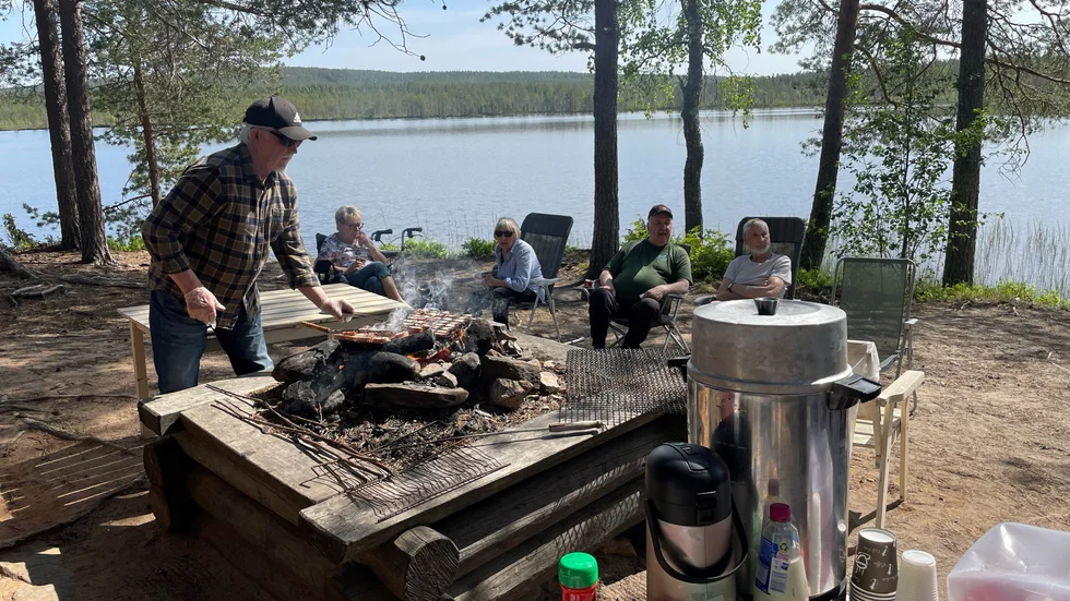 PRO Morjärv njöt i solen på sin våravslutning.