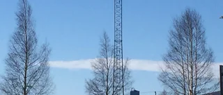 Skylt offer för hård vind