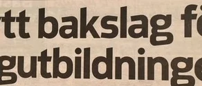 Ur PT:s arkiv: Lund istället för Arvidsjaur