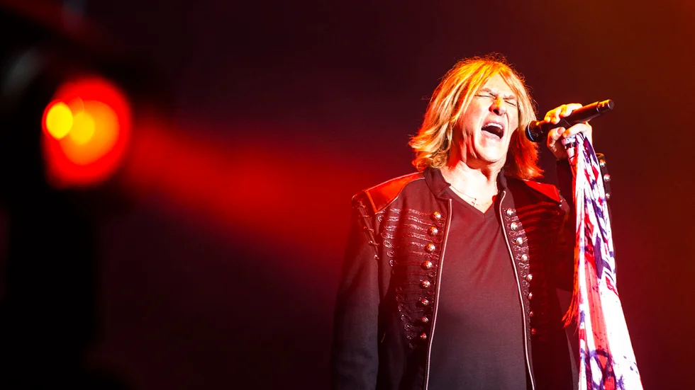 Def Leppard uppträder på Sweden Rock Festival i Norje – precis som 2019, då bilden är från. Arkivbild.
