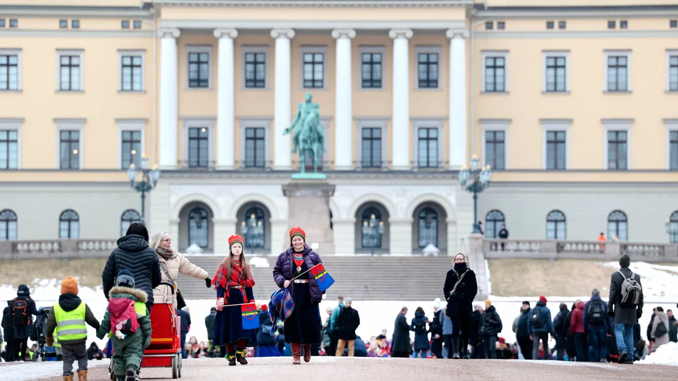 I Snåsa i Norge finns Saemien Sitje, ett kulturcentrum och nationellt museum för sydsamisk historia och kultur. Arkivbild.