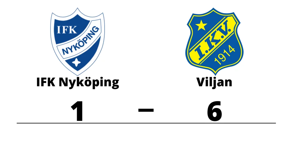 IFK Nyköping förlorade mot IK Viljan Strängnäs