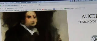 Se: Första auktionen av AI-konst