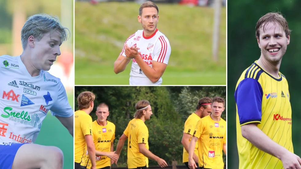 Efter helgen har vi glada miner i Lira BK och Infjärden, medan det är desto buttrare i Skogså och IFK Luleå Akademi.