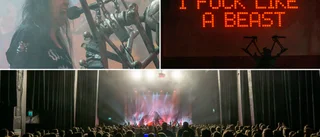 W.A.S.P fick Eskilstunaborna att vråla: "I fuck like a beast'"
