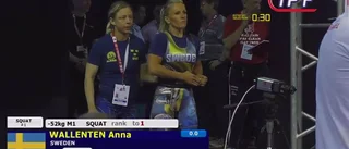 Luleåatleten satte svenskt rekord på VM