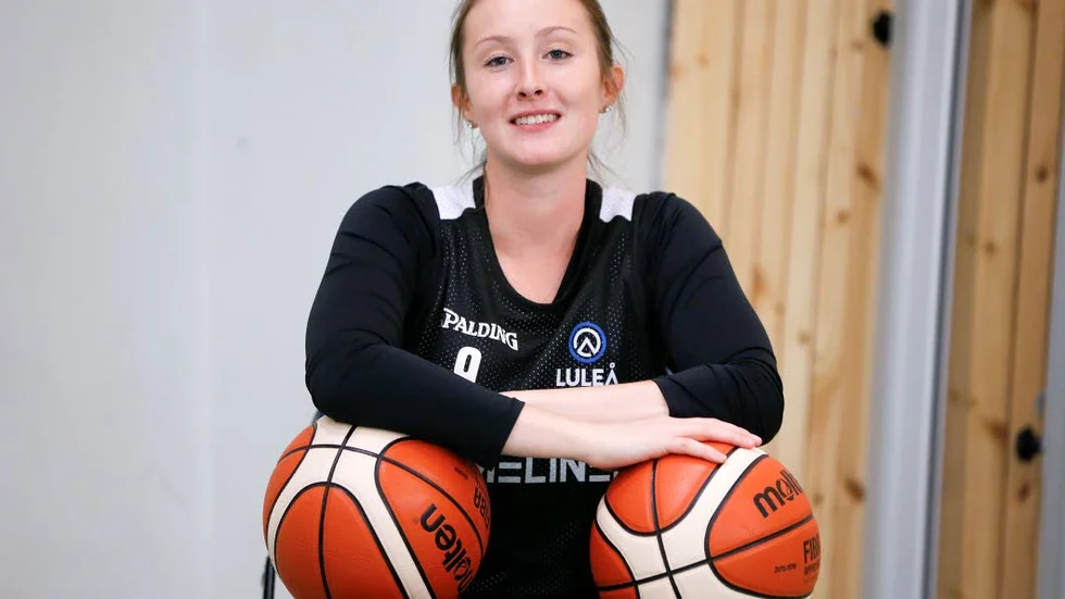 Fortsätter. Rebecka Garderyd blir kvar i Luleå Basket även kommande säsong.