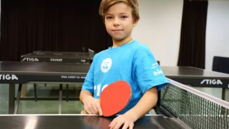 Dennis Krohin, 10 år, ska redan nu spela i blågult.