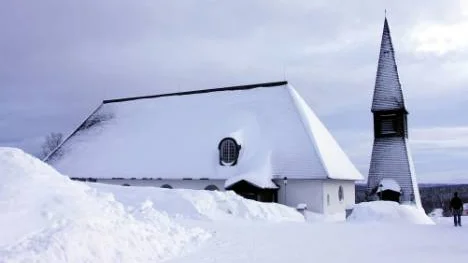 Malmbergets kyrka.