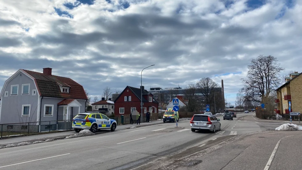 Olycka på Ulaxgatan. 
