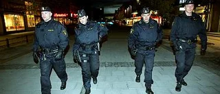 Fler synliga poliser ökar tryggheten