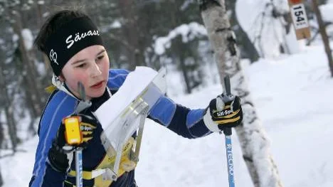 Hela familjen Wickbom brukar finnas med i skidorienteringsterrängen. Under Lilla VM blev det 11-årige Rasmus som lyckades bäst resultatmässigt med segrar båda dagarna i H12.