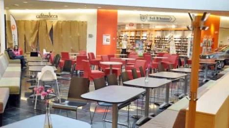 Just nu är det ganska ödsligt i Gallerian när caféet är stängt. FOTO: K-L Sundqvist