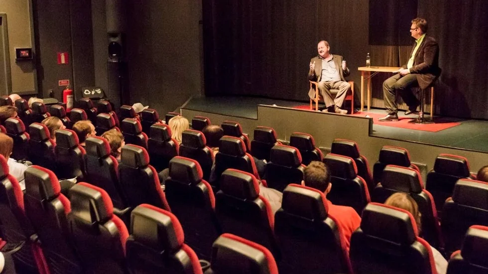 Filmskaparen Roy Andersson gästade Filmens dag i Linköping under lördagen.