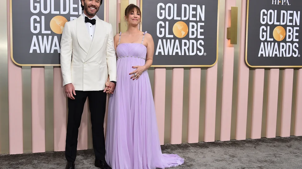 Tom Pelphrey och Kaley Cuoco har blivit föräldrar. Arkivbild.
