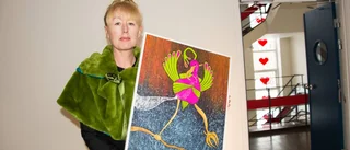 Vintersalong med hästar