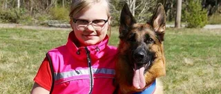 12-åriga Saga får hundstipendium