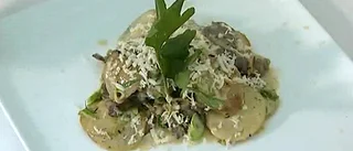 I Simons panna: Rensuovas med råstekt potatis