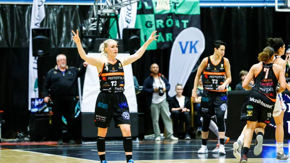 Räddade segern. Frida Aili klev fram när det gällde som mest,