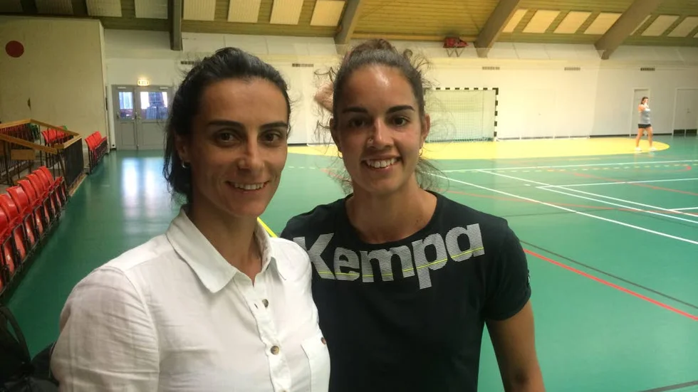 Duon från Portugal. Vera Lopes och Soraia Lopes har båda spelat i Spaniens högstaligan. Nu är de aktuella för Boden Handboll.