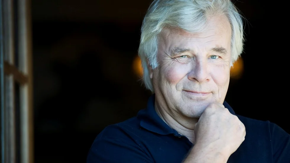 STOCKHOLM 20120903
Författaren Jan Guillou fotograferad i samband med premiären av filmen "Hamilton 2: men inte om det gällde din dotter". 
Foto: Fredrik Sandberg / SCANPIX / Kod 10080