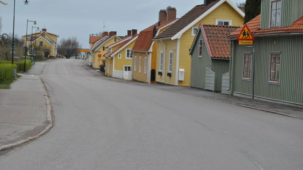 Säkrare. Motalagatan i Skänninge får cykelväg.