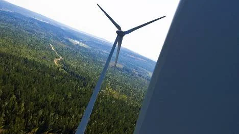 Den gigantiska vindkraftssatsningen i Markbygden ställer krav på utbyggnad av hamnen i Haraholmen.FOTO: Jonas Lindsköld
