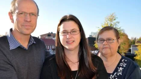 Rödgrön alllians i Kalix. Kenneth Sandberg, Ellinor Söderlund och Karin Nilsson.FOTO: K-L Sundqvist