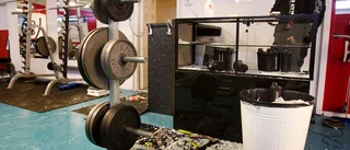 Studentgym vandaliserades
