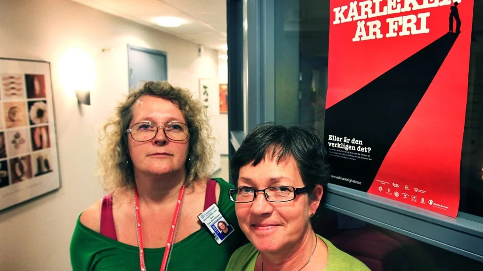 Sari Asa-Nicolaisen och Lotta Thyrén