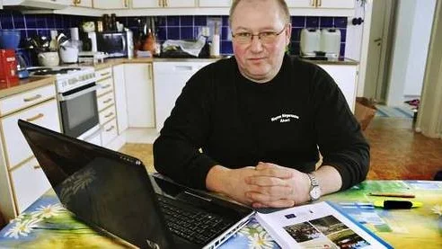 Per-Gunnar Wahlgren är drivande i Årböles kamp mot Stockholm.