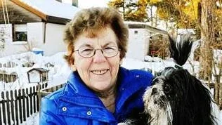 Inger Nord, snart 70 år, kämpar för vindkraften.