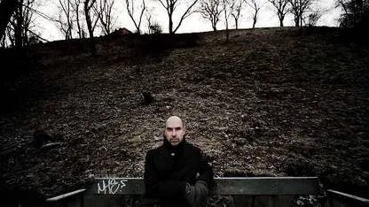Stefan Helgesson, författare och kulturskribent
På Observatoriekullen, Stockholm 2009-12-02