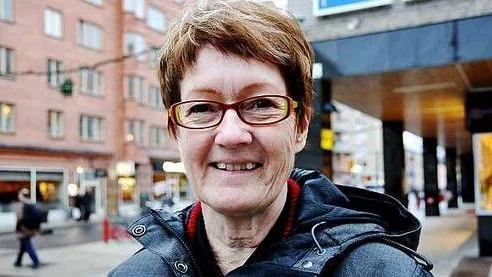 Lena Holmquist är en av länets volontärer.